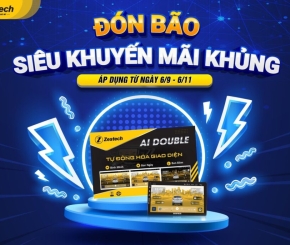 Đón bão siêu khuyến mãi 3 sản phẩm: Z500, Z800 Pro, Z800 New