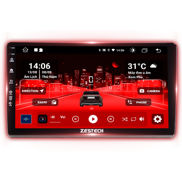 Màn hình ô tô  Android ZT360G