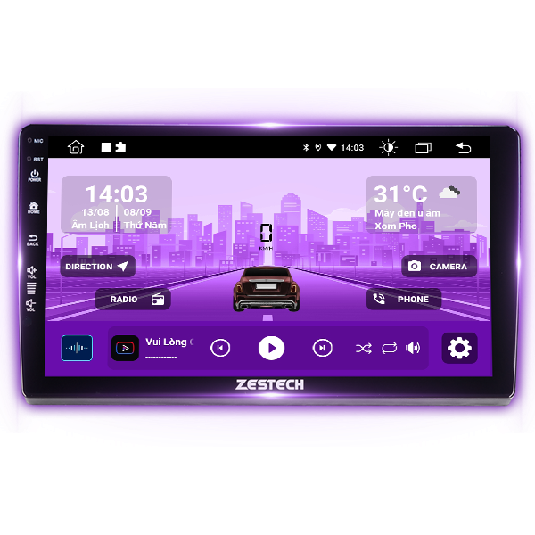 Màn hình ô tô  Android Z800